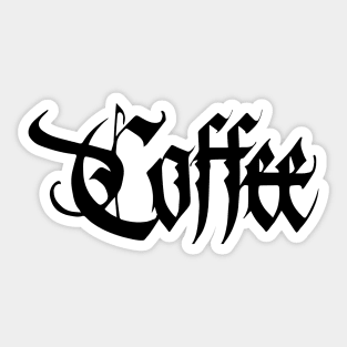 Coffee Sticker